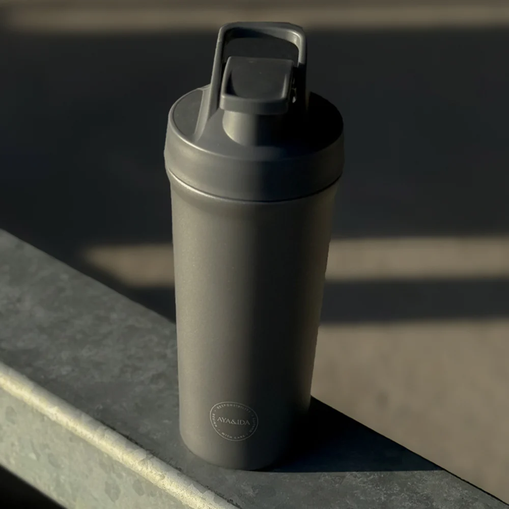 AYA&IDA Shaker Bottle - Cream Beige (750ml) - Image 3
