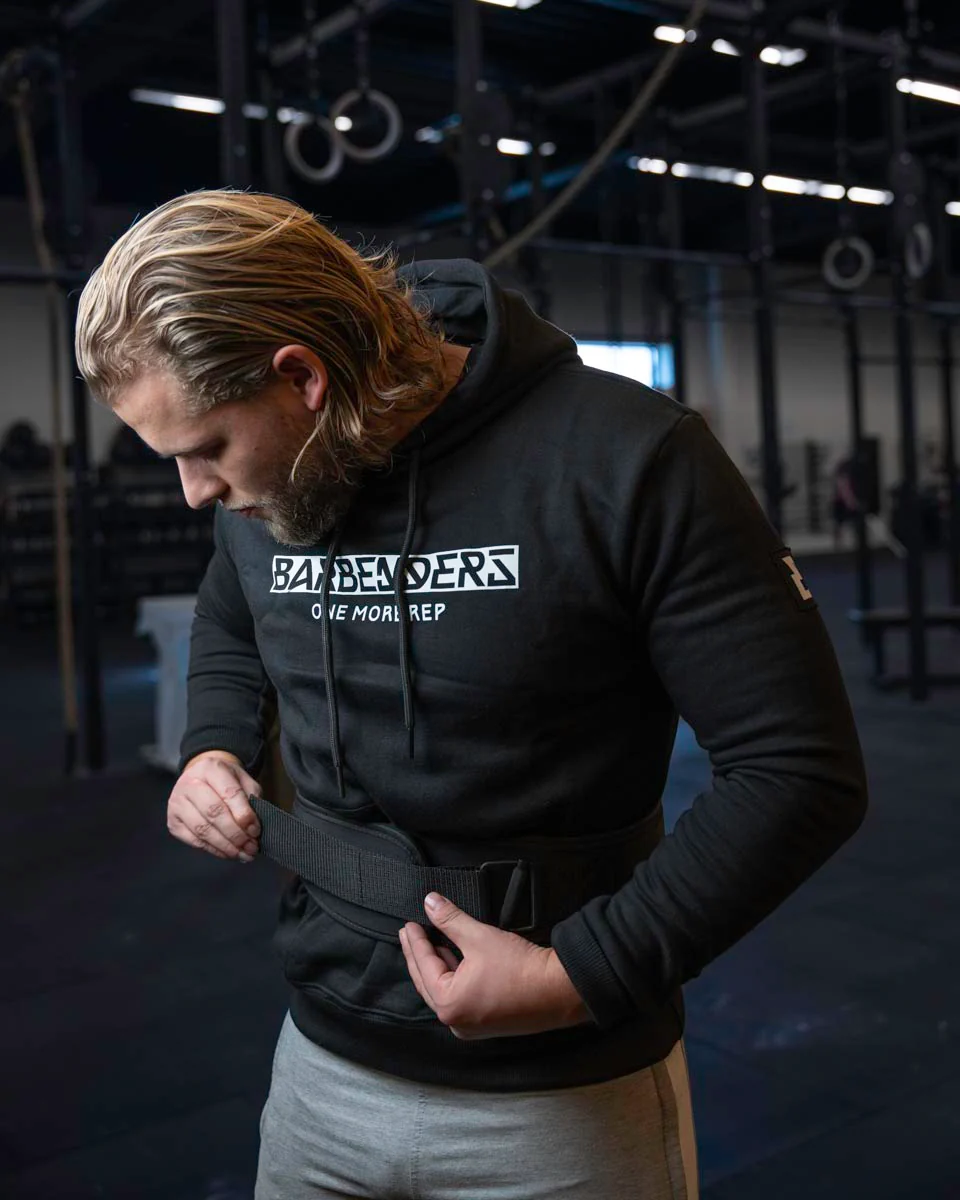 Barbenders Box Hoodie - Black - Image 4