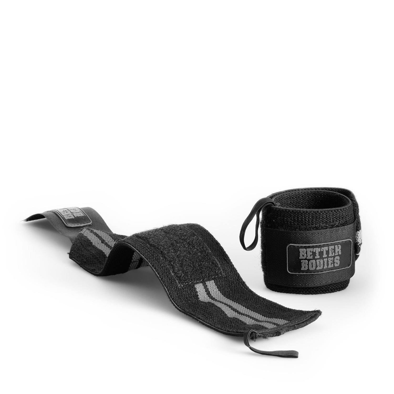 Better Bodies Elastic Wrist Wraps - Black - Image 2
