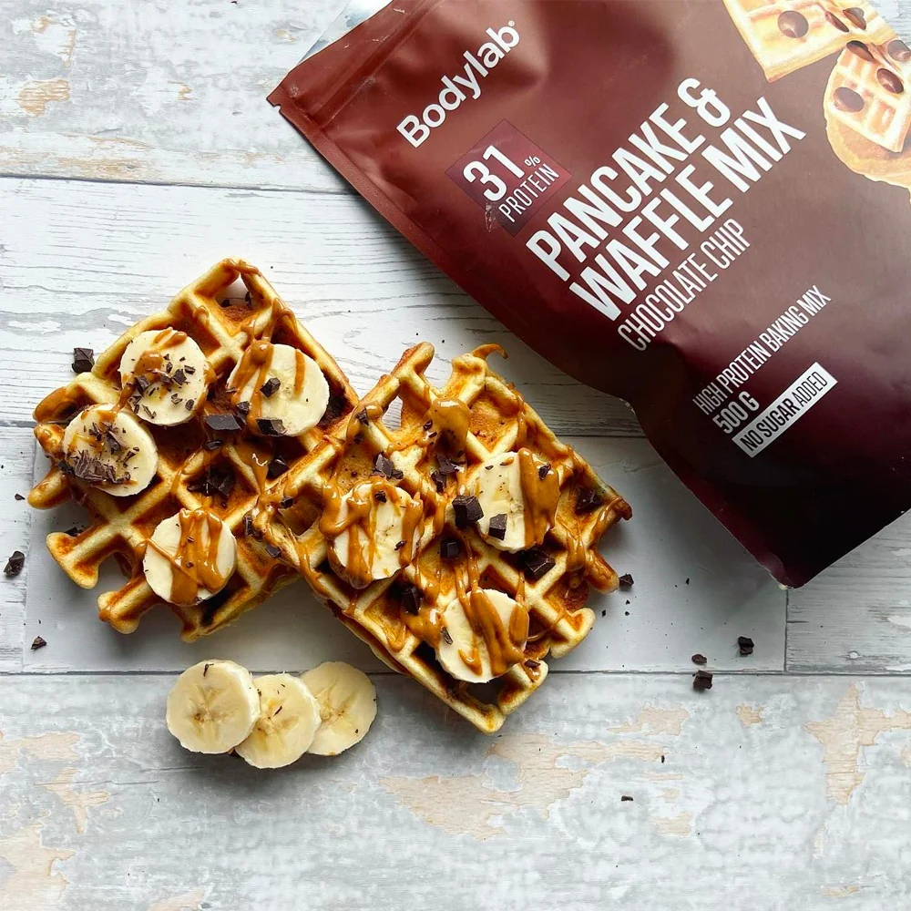 Bodylab Pancake & Waffle Mix - Bland Selv (3x 500g) - Image 3