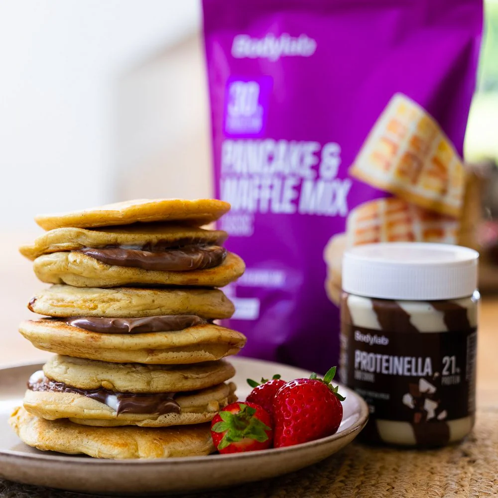 Bodylab Pancake & Waffle Mix - Bland Selv (3x 500g) - Image 4