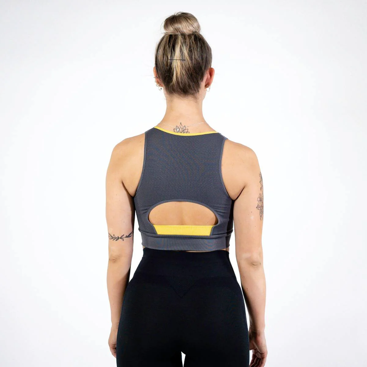 Hummel CEMENT Seamless Sports Top - Magnet - Image 4