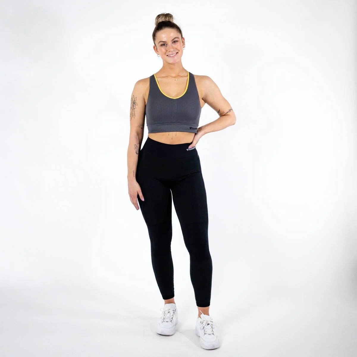 Hummel CEMENT Seamless Sports Top - Magnet - Image 7