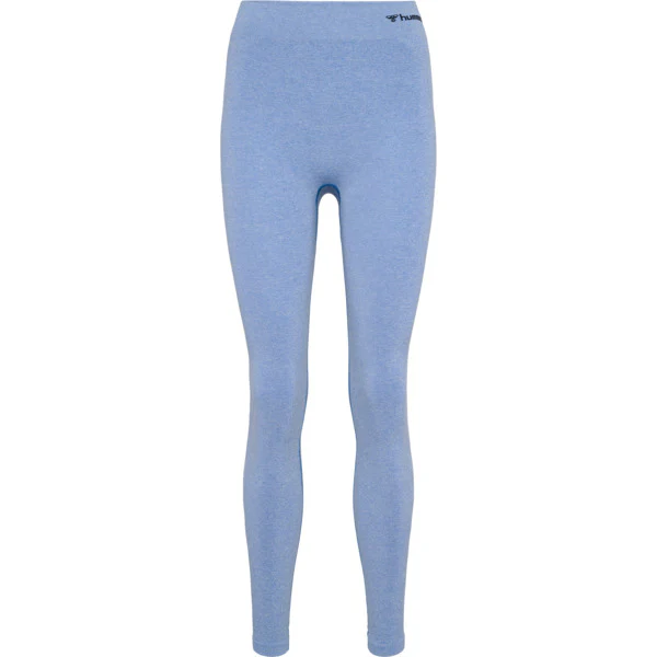 Hummel CI Seamless Mid Waist Tights – Riviera Melange - Image 3