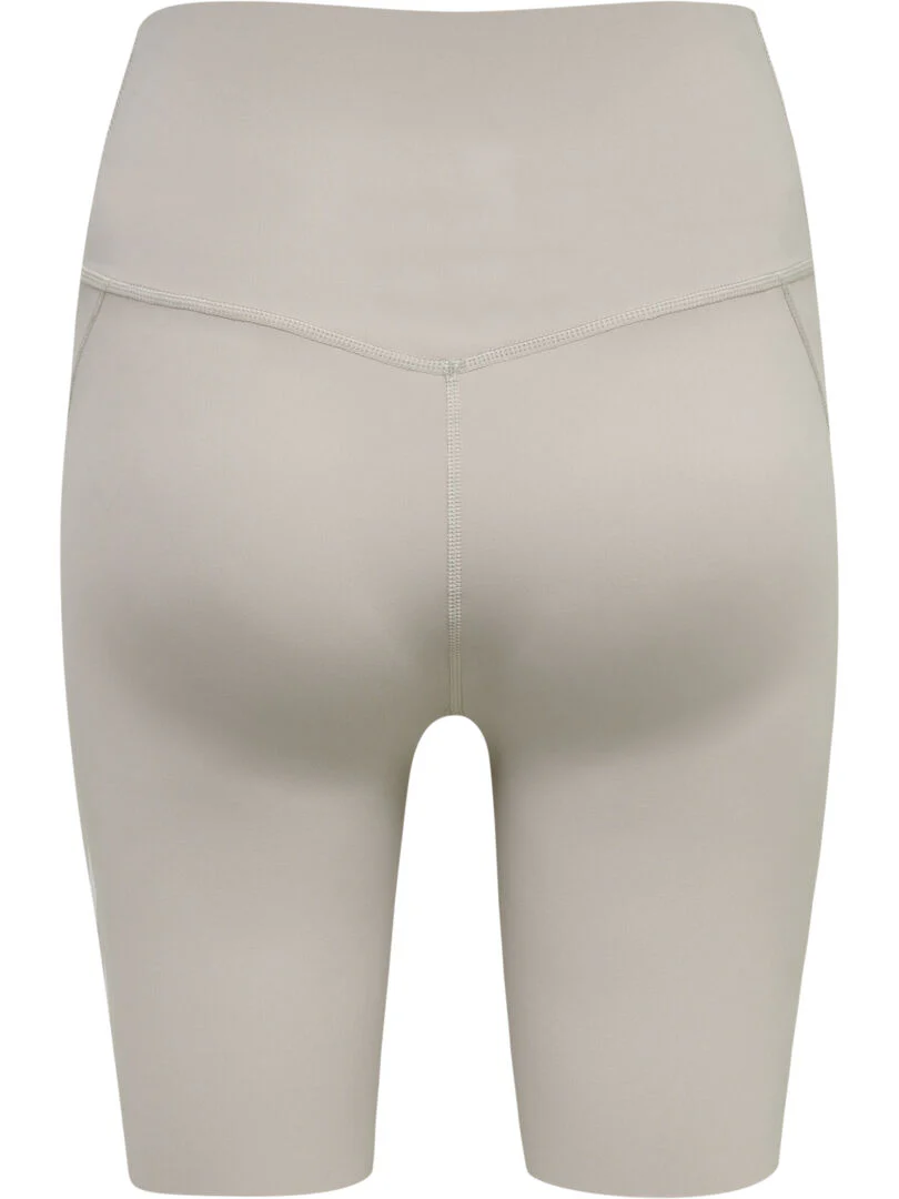 Hummel Grace High Waist Tight Shorts - Chateau Gray - Image 2