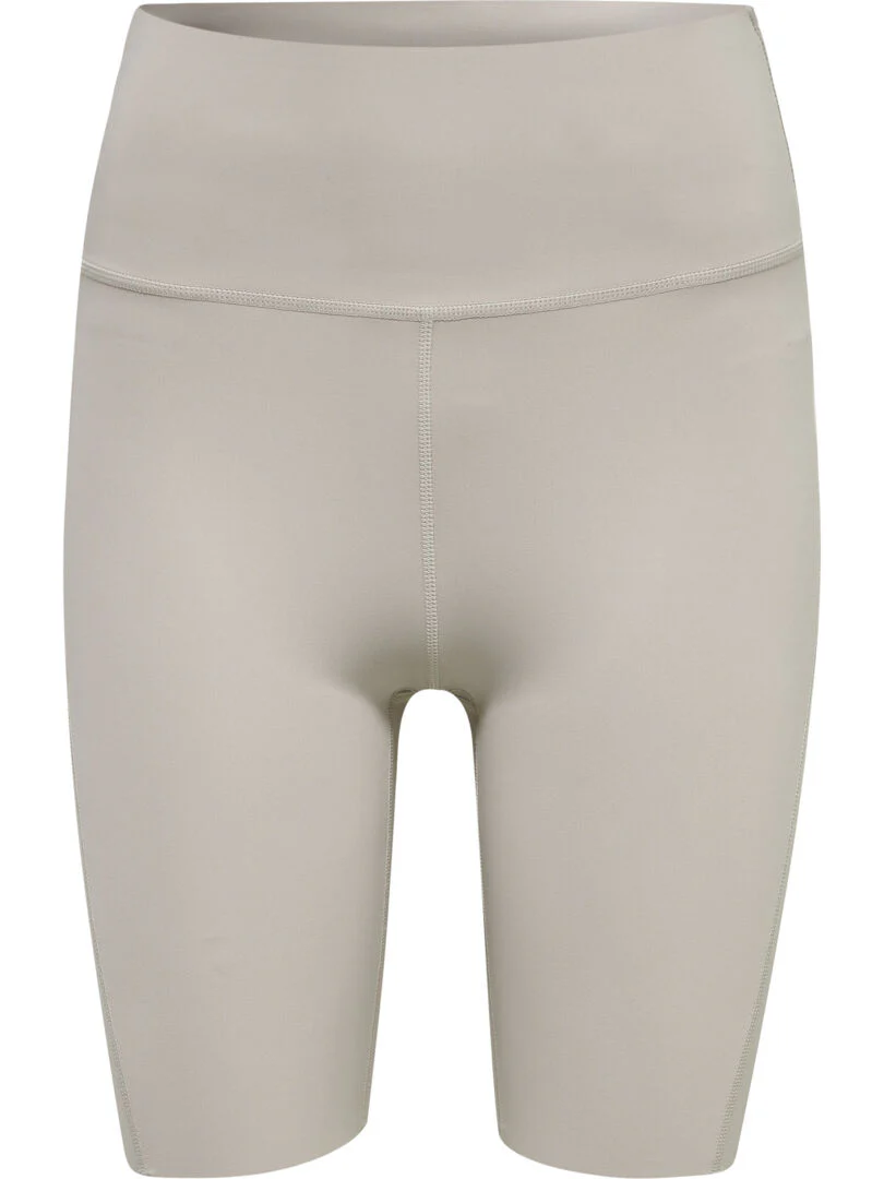 Hummel Grace High Waist Tight Shorts - Chateau Gray - Image 3