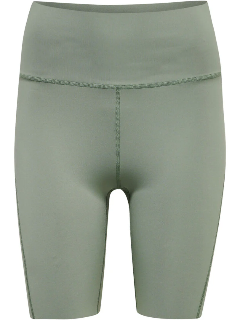 Hummel Grace High Waist Tight Shorts - Lily Pad - Image 2