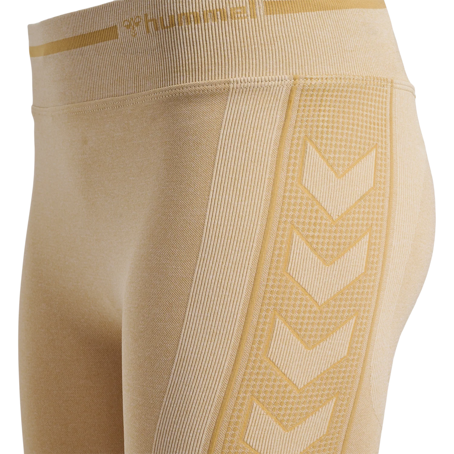 Hummel LULU Seamless Scrunch Tights - Curds & Whey Melange - Image 4