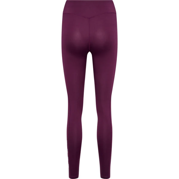 Hummel MT Chipo Mid Waist Tights – Grape Wine - Image 2