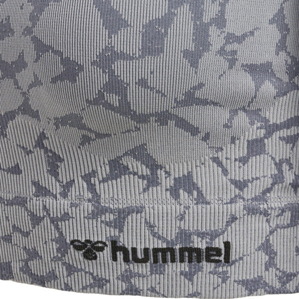 Hummel MT PI Seamless Crop T-Shirt L/S - Sharkskin - Image 4