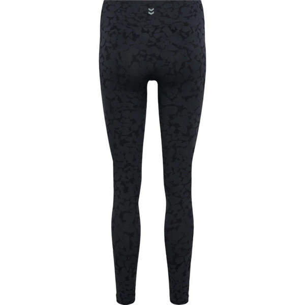 Hummel MT PI Seamless Mid Waist Tights - Black - Image 2