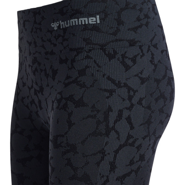 Hummel MT PI Seamless Mid Waist Tights - Black - Image 4