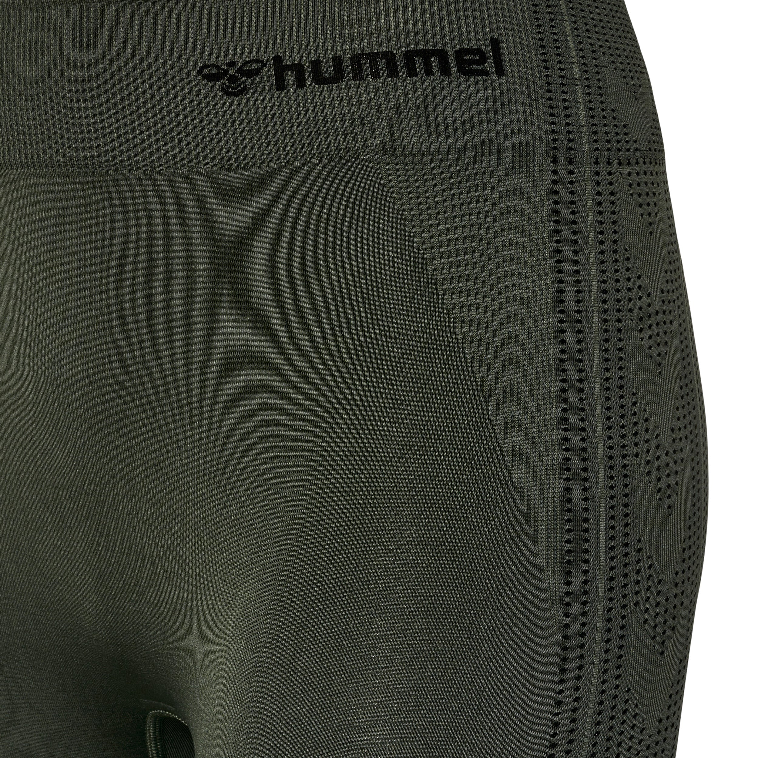 Hummel Shaping Seamless Mid Waist Tights - Climbing Ivy - Image 3