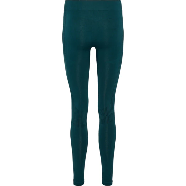 Hummel Shaping Seamless Mid Waist Tights - Deep Teal - Image 2