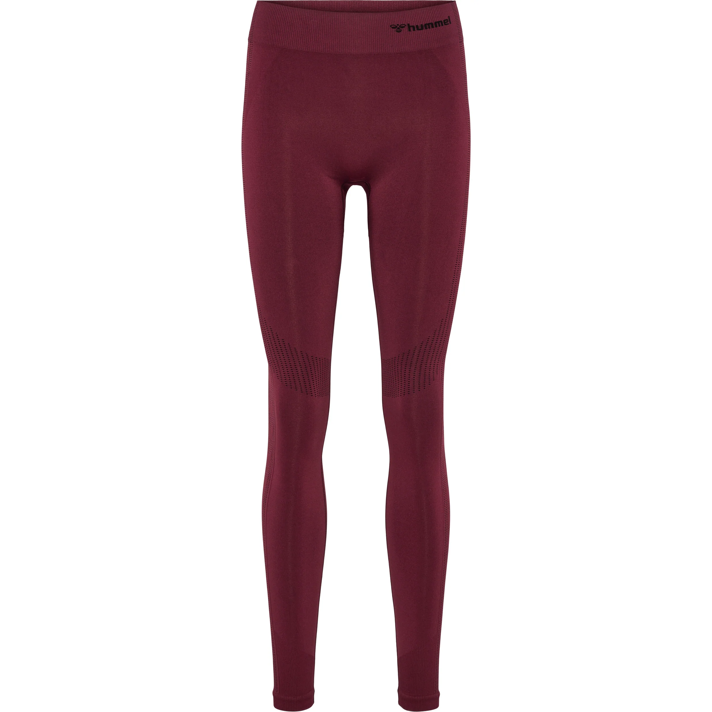 Hummel Shaping Seamless Mid Waist Tights - Zinfandel - Image 2
