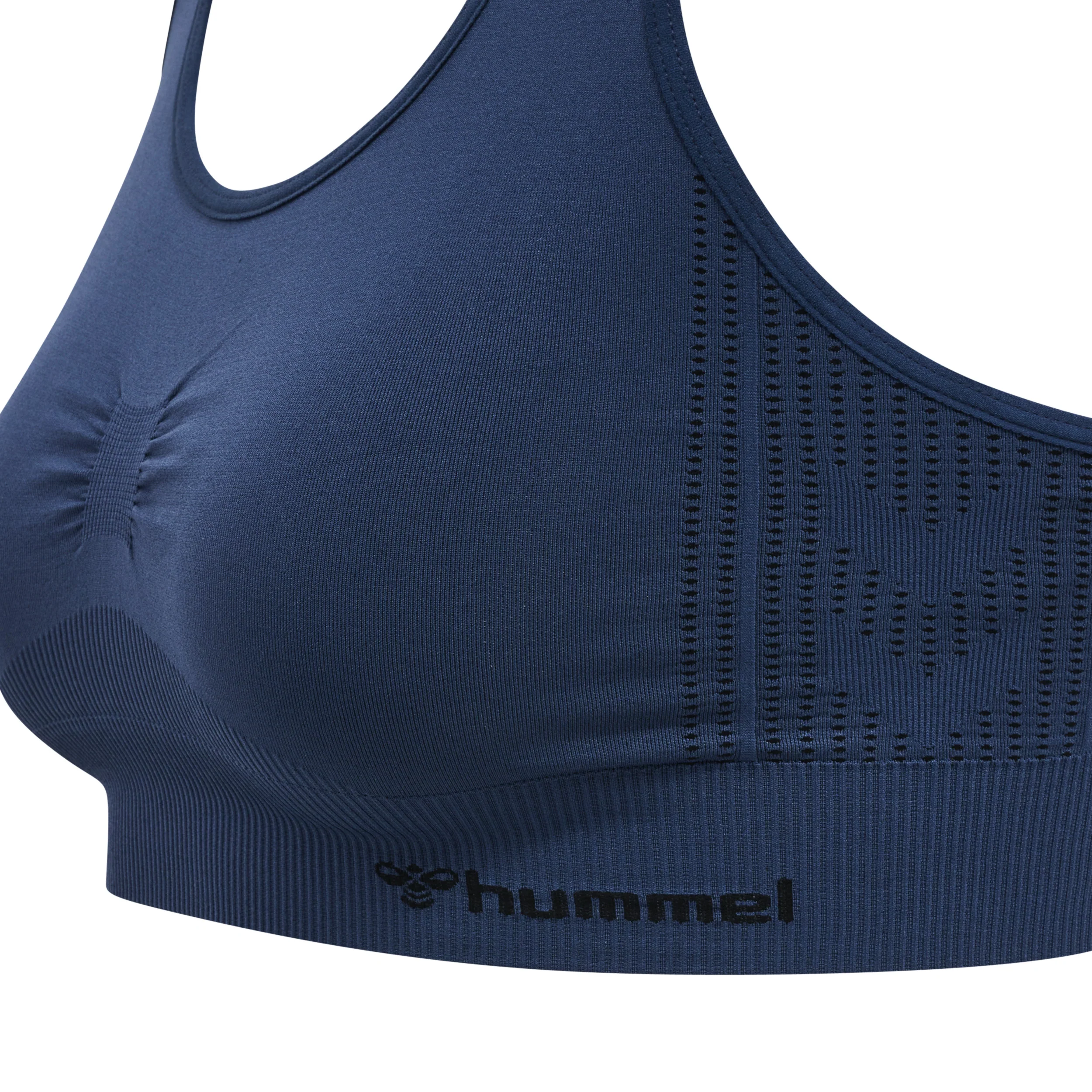 Hummel Shaping Seamless Sports Top - Insignia Blue - Image 3