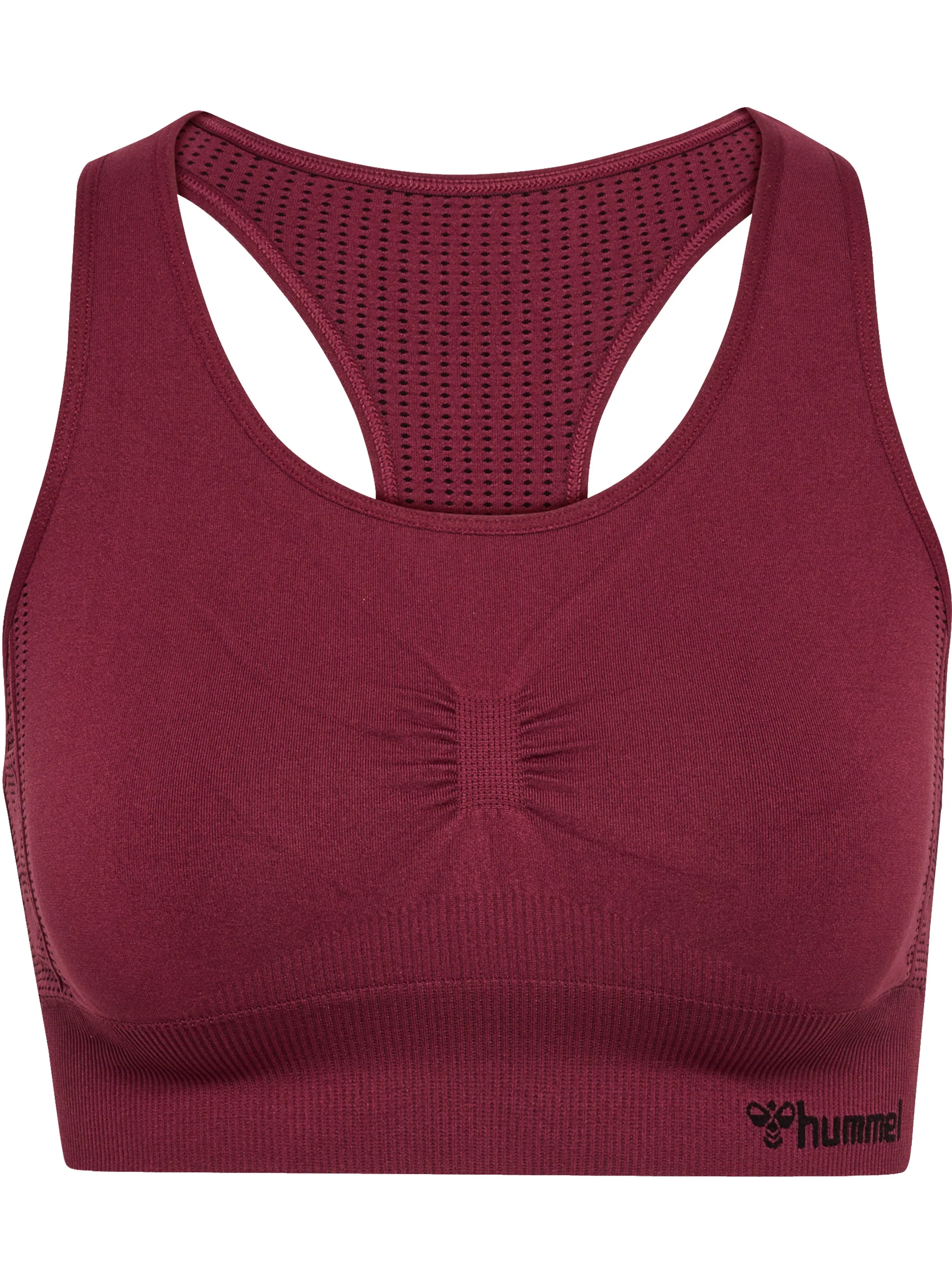 Hummel Shaping Seamless Sports Top - Zinfandel - Image 2