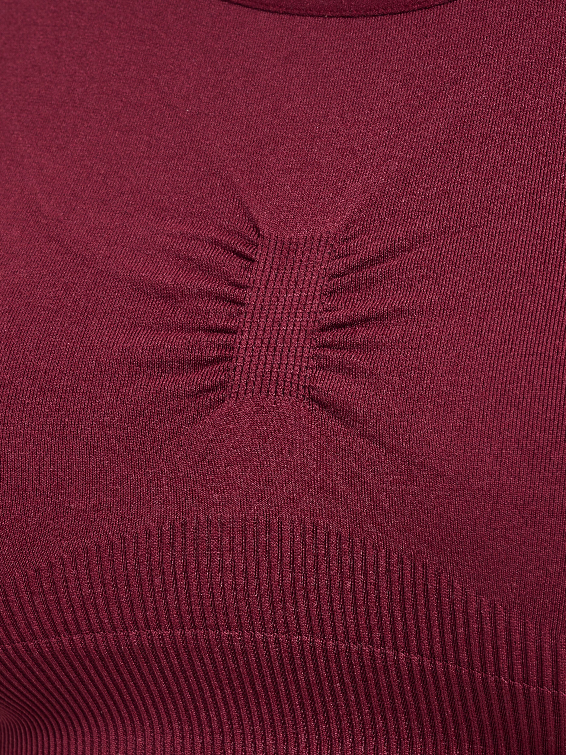 Hummel Shaping Seamless Sports Top - Zinfandel - Image 3