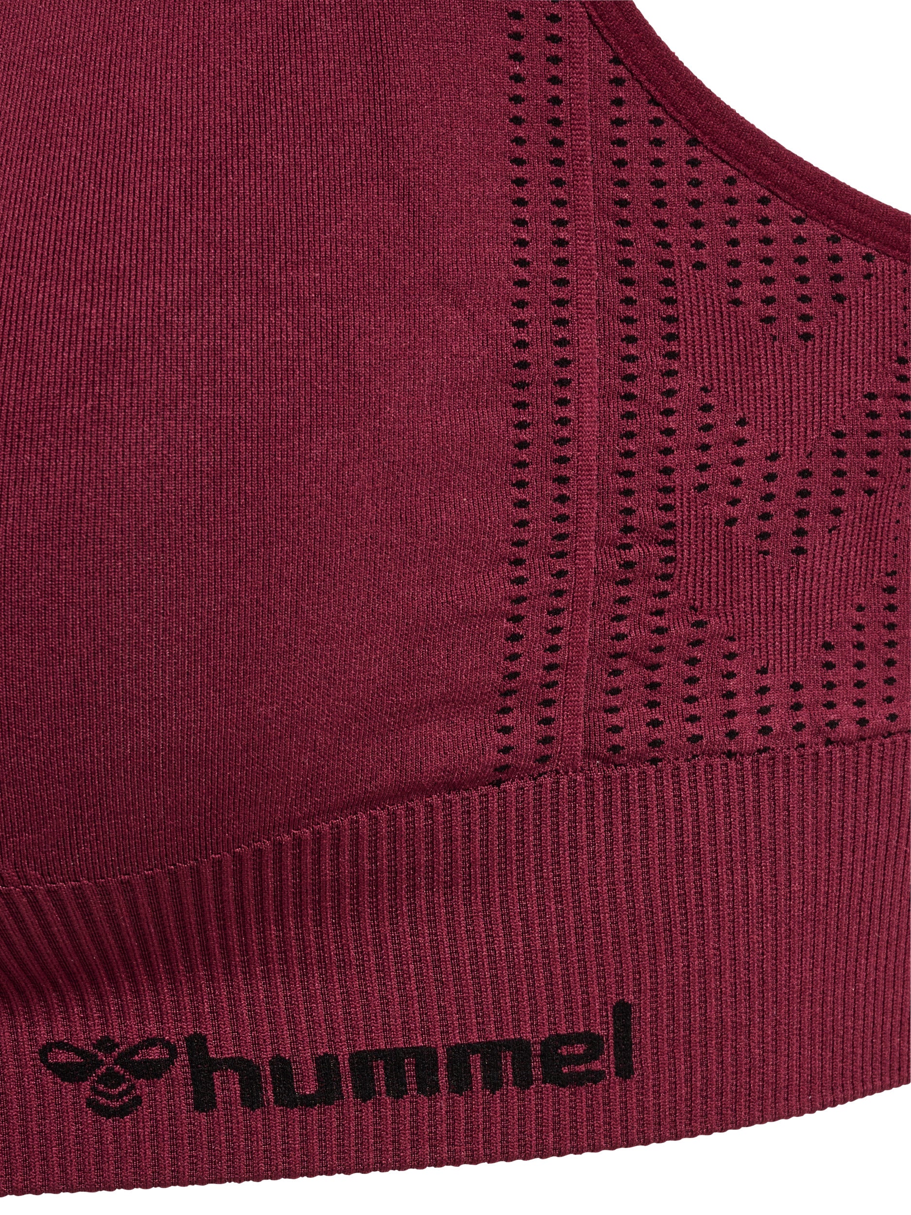 Hummel Shaping Seamless Sports Top - Zinfandel - Image 4