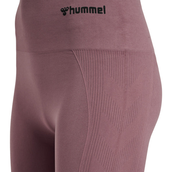 Hummel TIF Seamless Cycling Shorts – Rose Taupe - Image 3