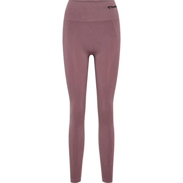 Hummel TIF Seamless High Waist Tights – Rose Taupe - Image 3
