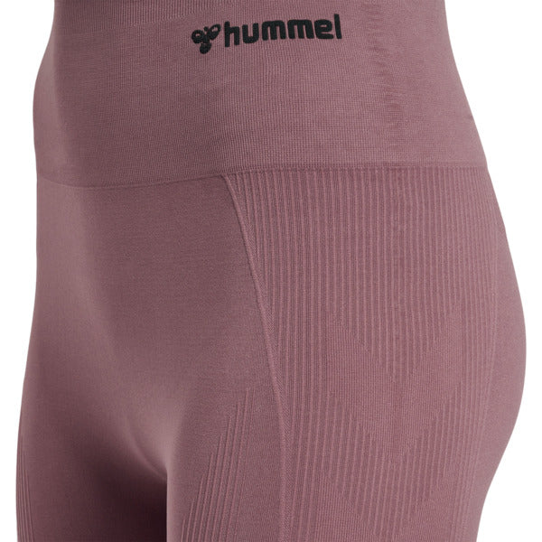 Hummel TIF Seamless High Waist Tights – Rose Taupe - Image 4