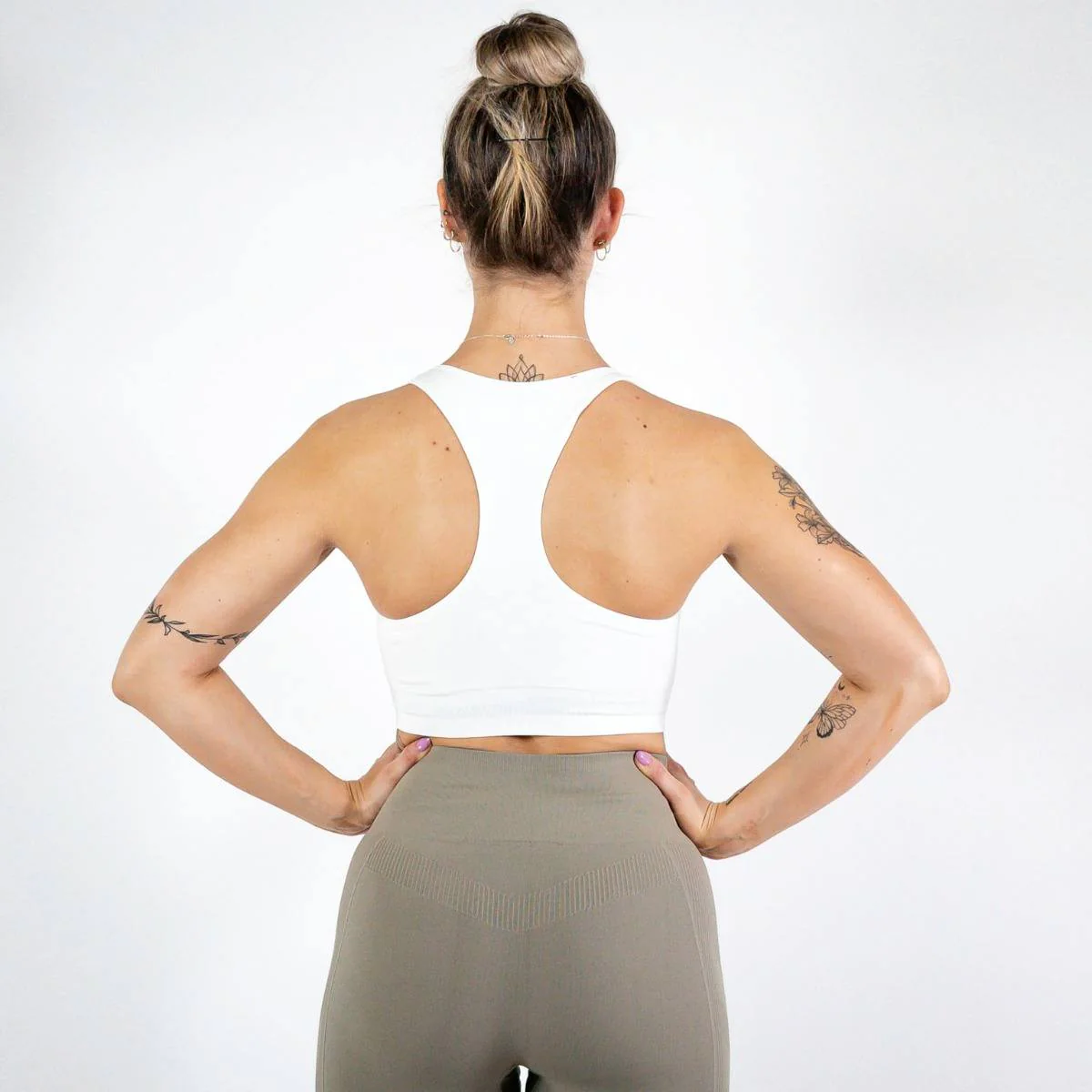Hummel TIF Seamless Sports Top – White - Image 3