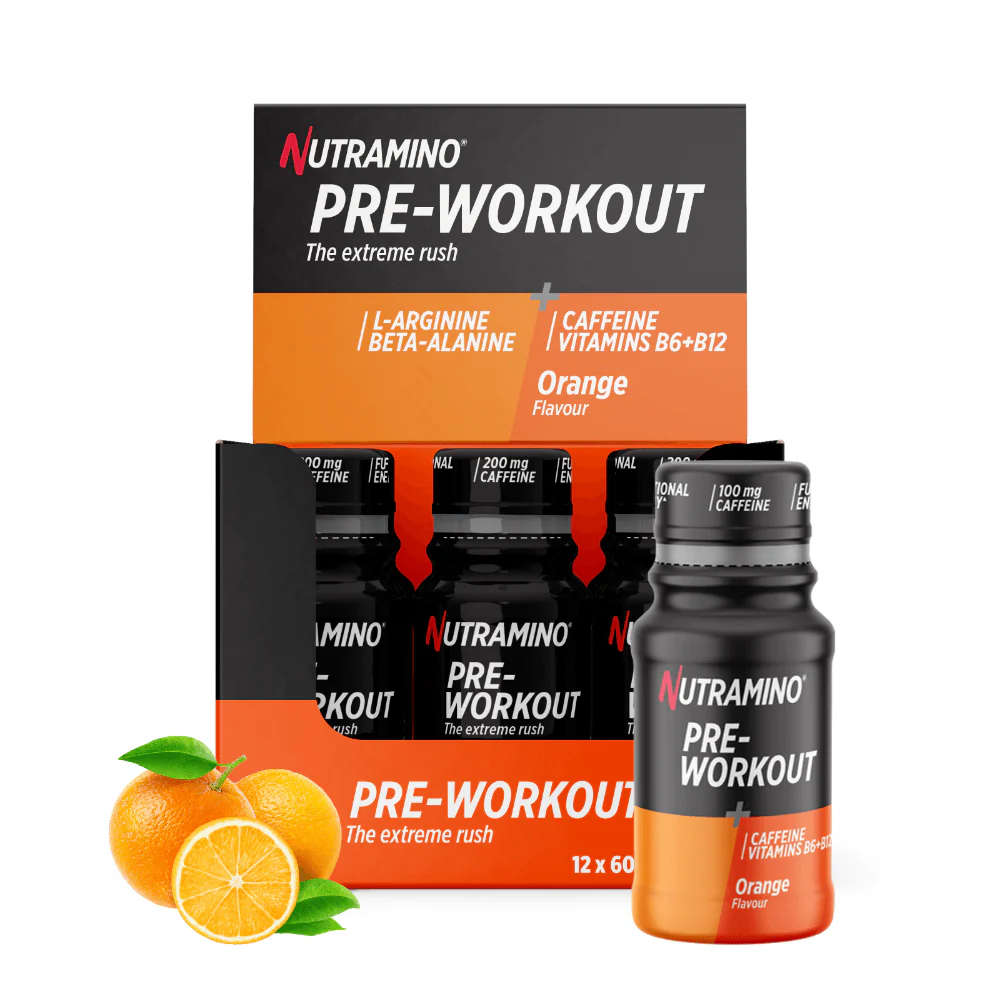 Nutramino Pre-Workout Shots - Bland Selv (12x 60ml) - Image 3