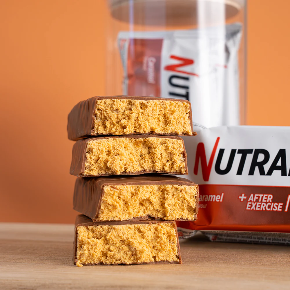 Nutramino XL Protein Bar - Caramel (16x74g) - Image 3