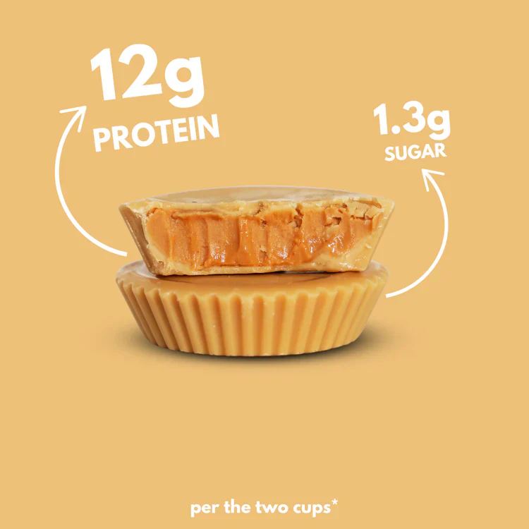Nutry Nuts Peanut Butter Cups - Bland Selv (12x 42g) - Image 3