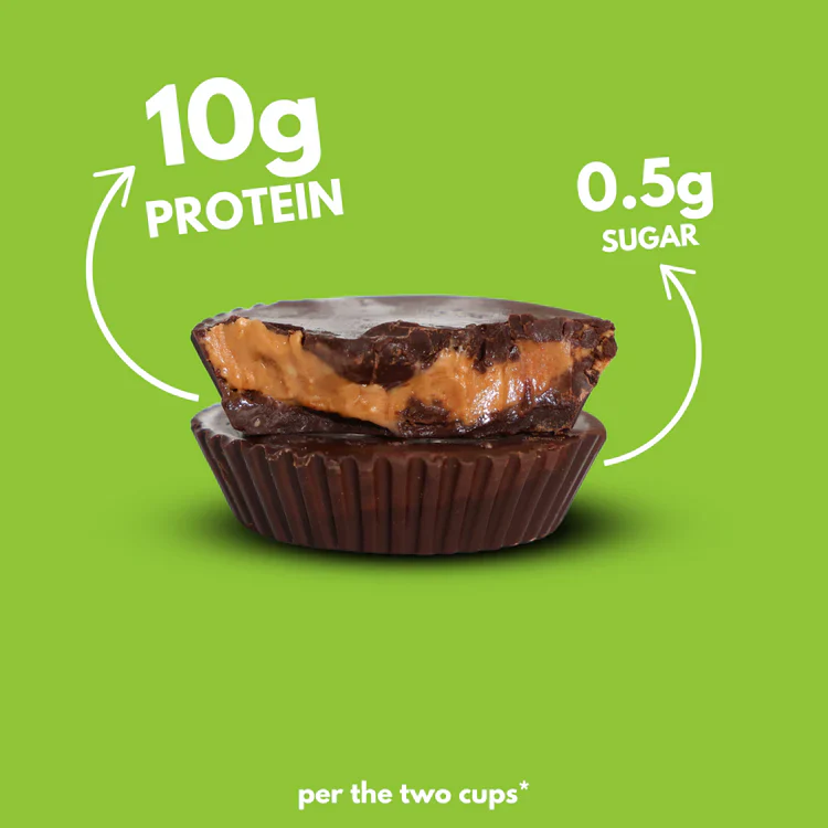 Nutry Nuts Peanut Butter Cups - Dark Chocolate Vegan (42g) - Image 2