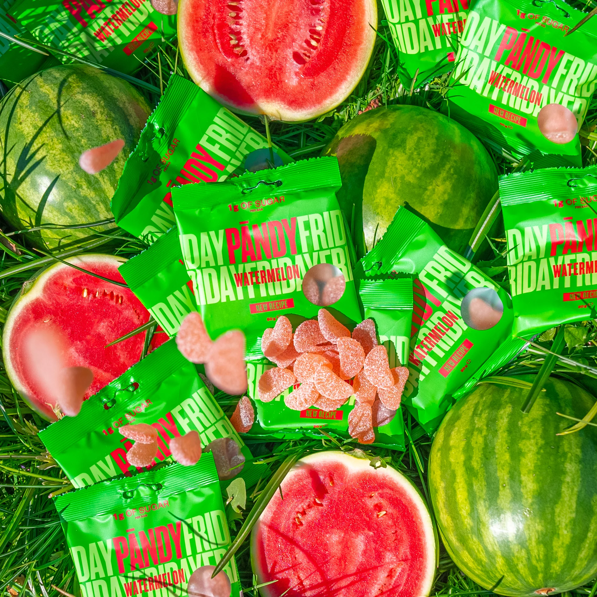 PANDY CANDY - Watermelon (6x50g) - Image 3