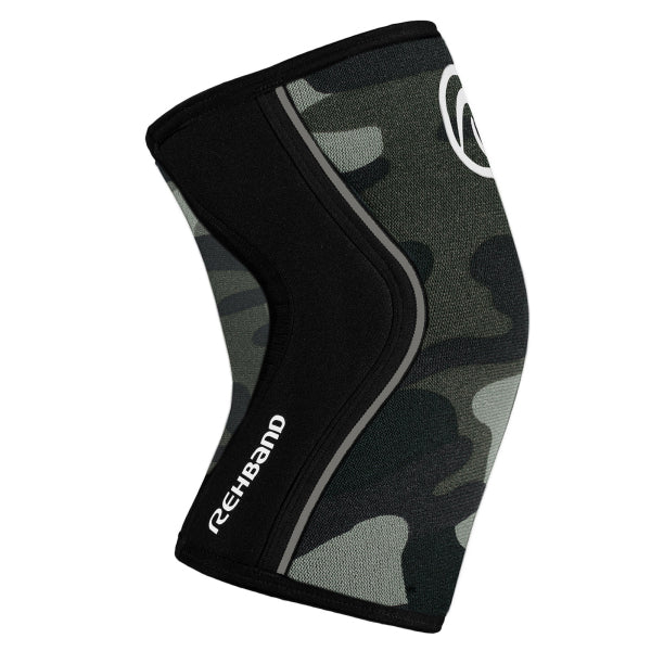 RX Knee Sleeve Power Max 7mm - Black/Camo - Image 2