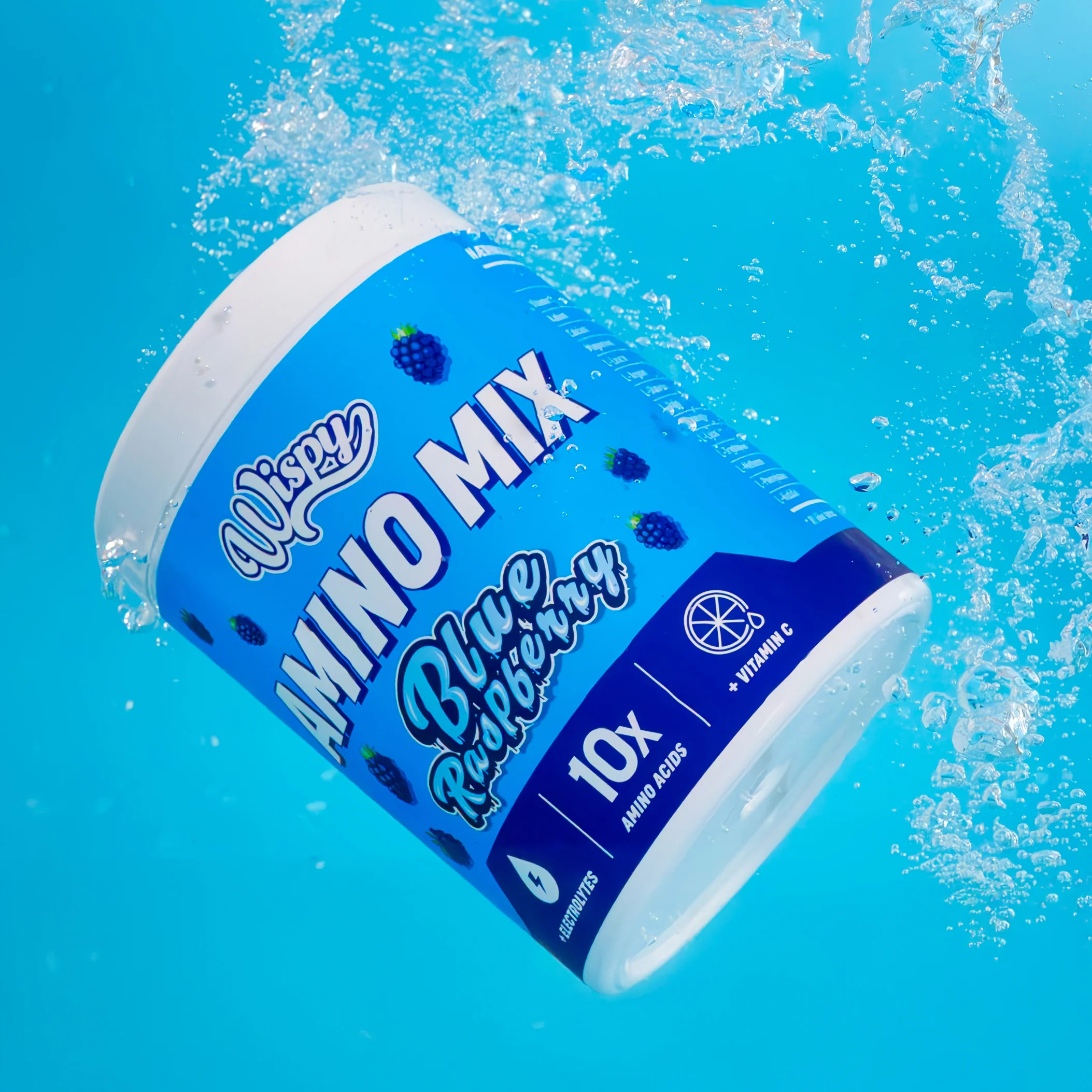 Wispy Amino Mix - Blue Raspberry (350g) - Image 3