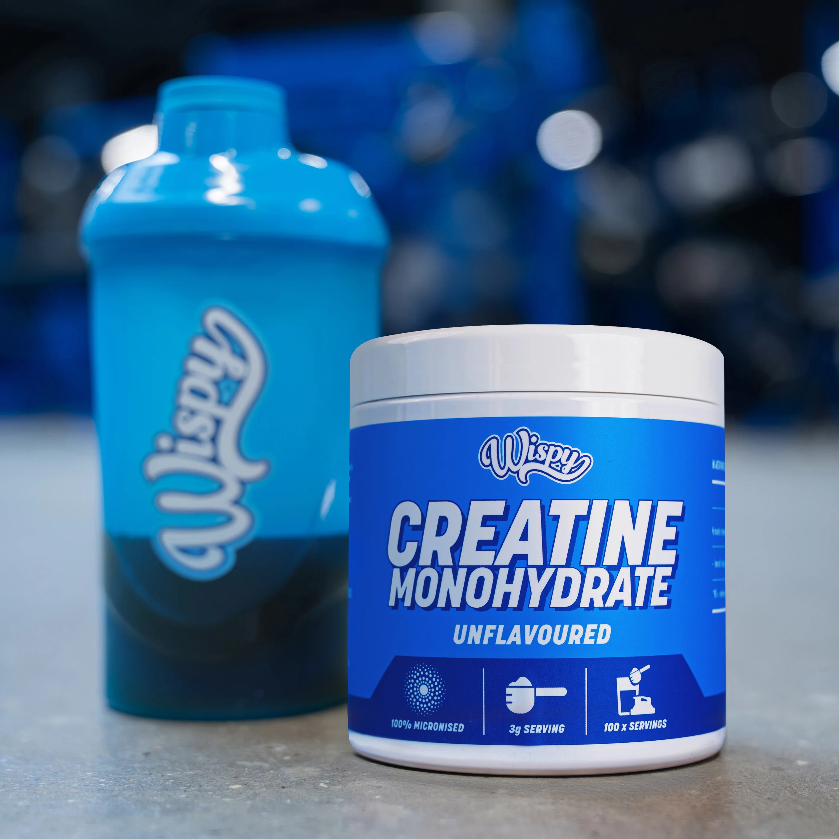 Wispy Creatine Monohydrate - Unflavored (300g) - Image 5