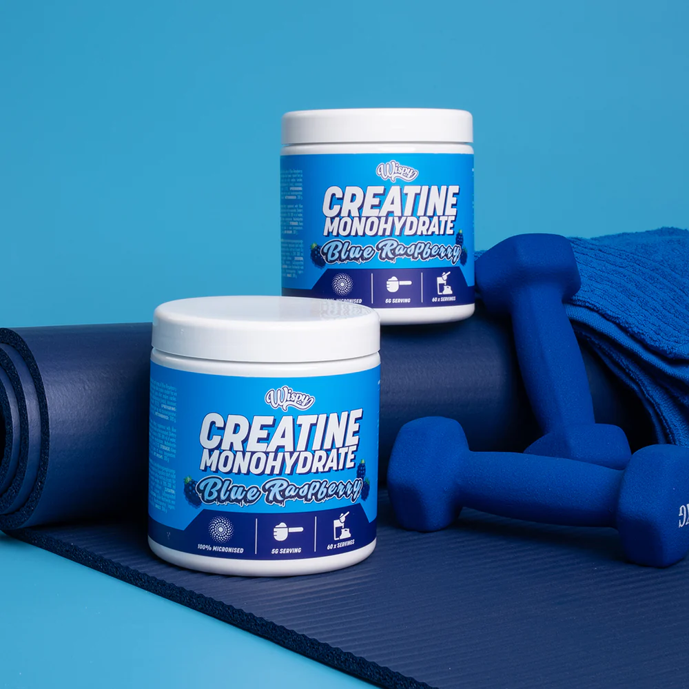 Wispy Creatine Monohydrate - Blue Raspberry (300g) - Image 6