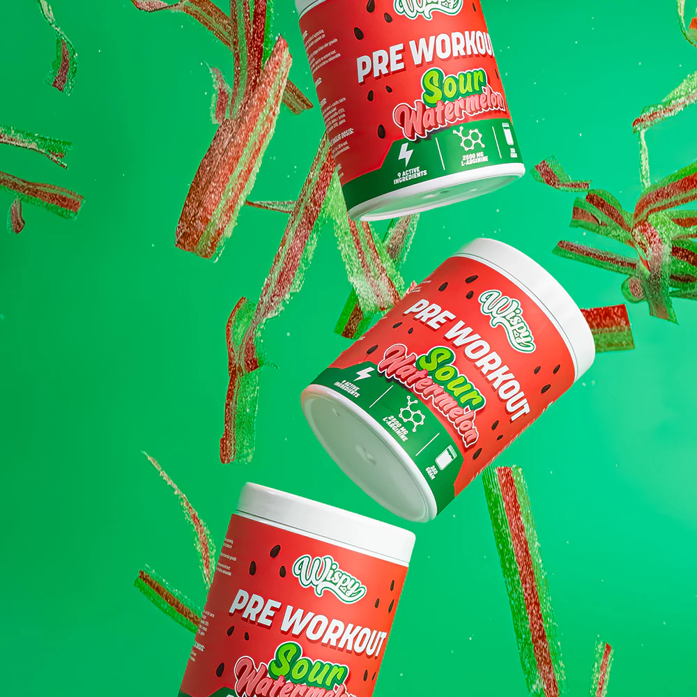 Wispy Pre Workout - Sour Watermelon (350g) - Image 3