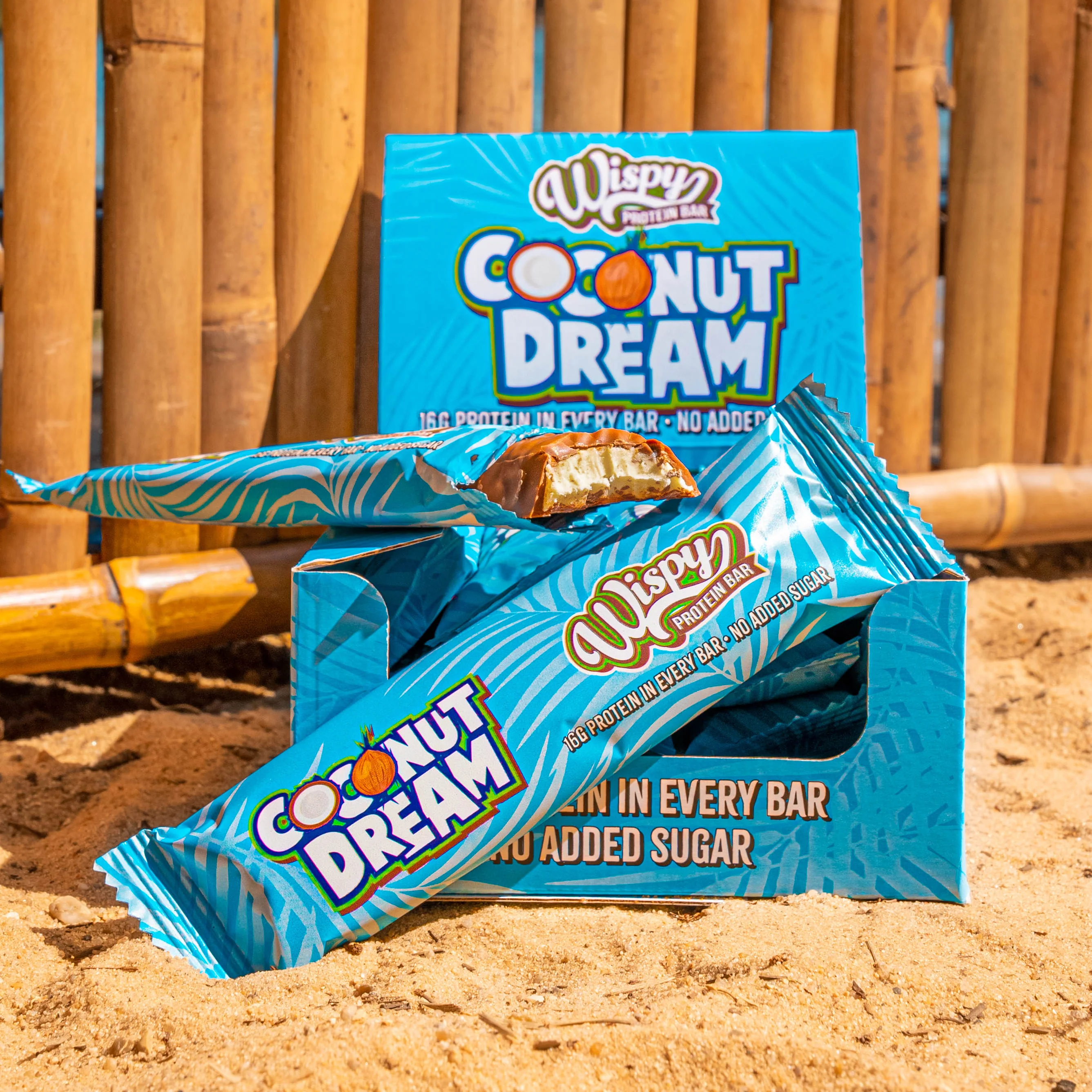 Wispy Protein Bar - Coconut Dream (10x 55g) - OBS! BEDST FØR 23/4-26 - Image 3