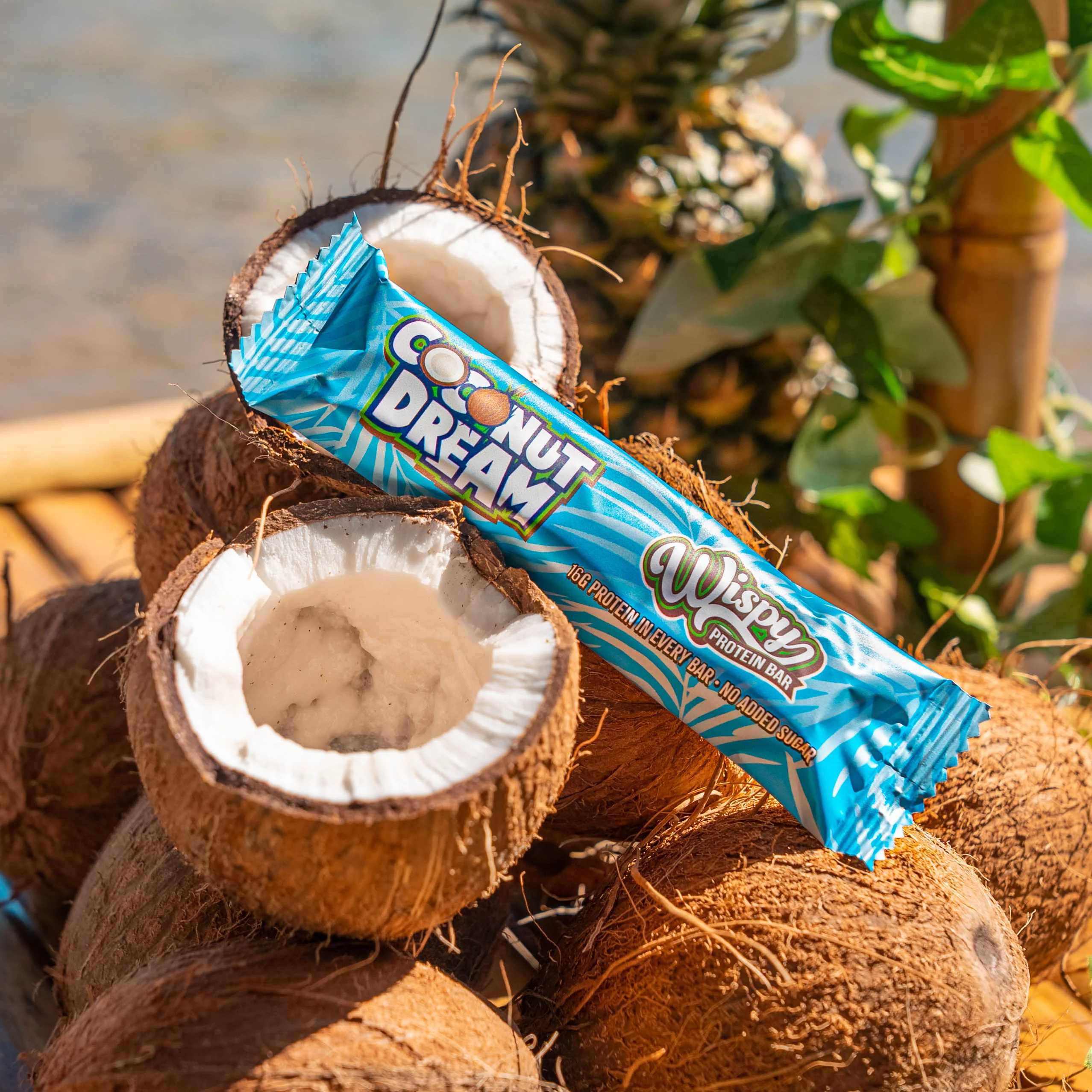 Wispy Protein Bar - Coconut Dream (10x 55g) - OBS! BEDST FØR 23/4-26 - Image 4