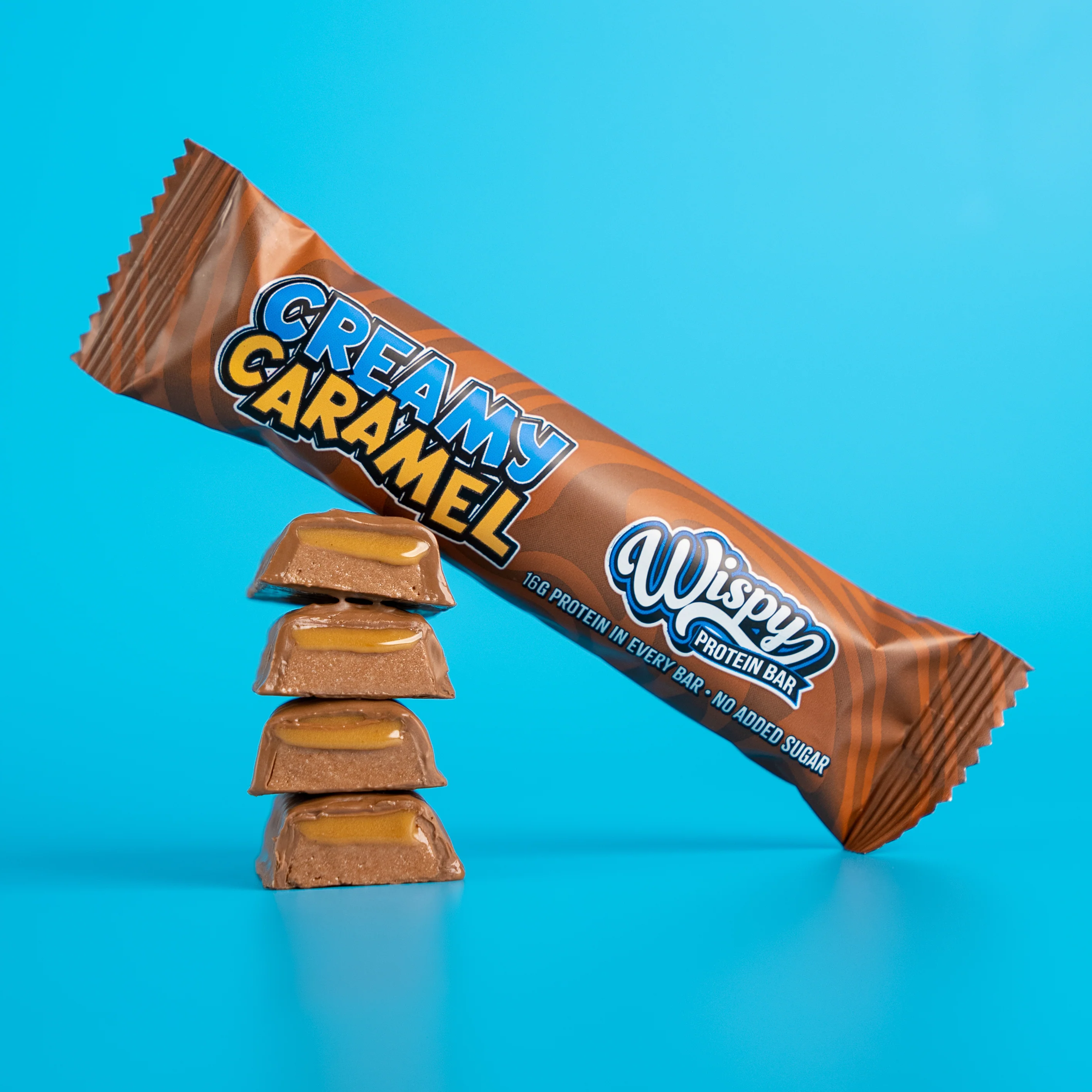 Wispy Protein Bar - Creamy Caramel (10x 55g) - Image 3