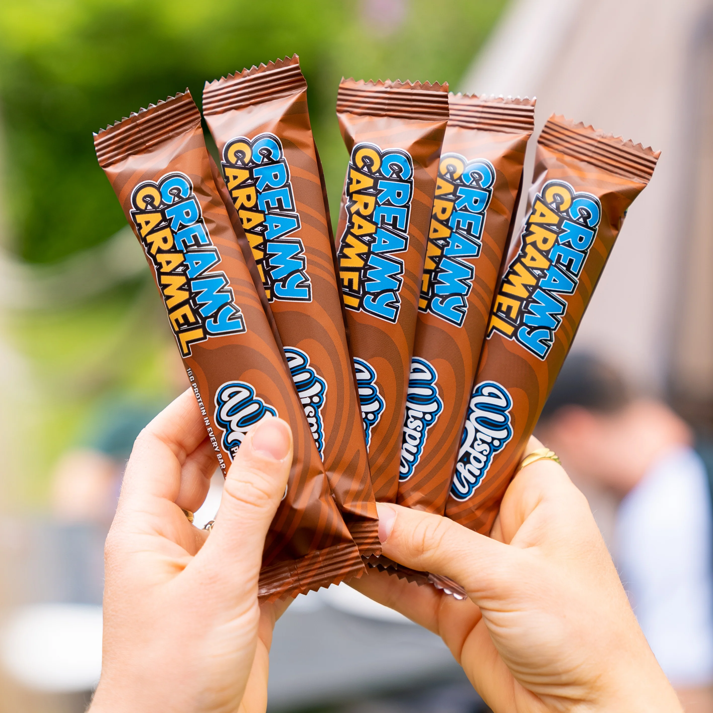 Wispy Protein Bar - Creamy Caramel (10x 55g) - Image 4
