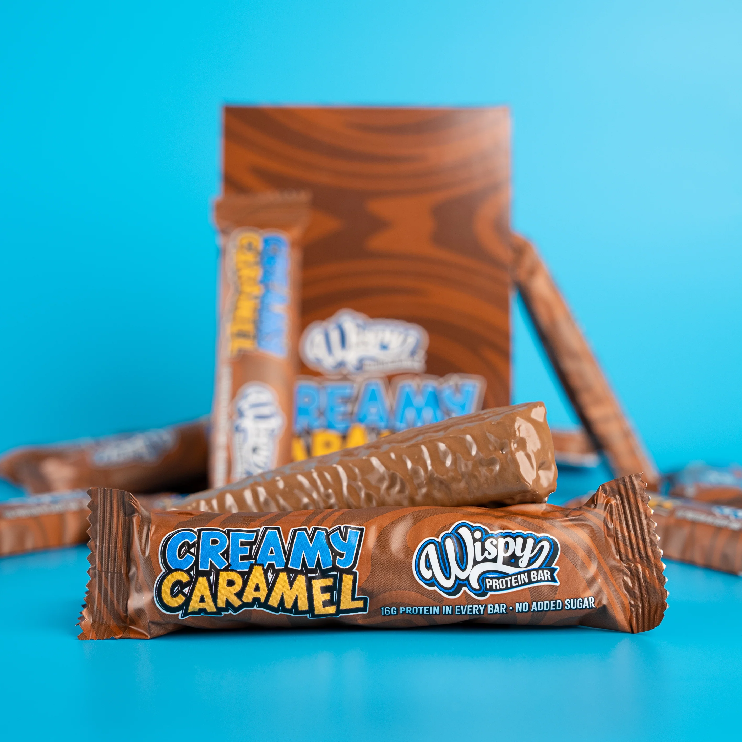 Wispy Protein Bar - Creamy Caramel (55g) - Image 4