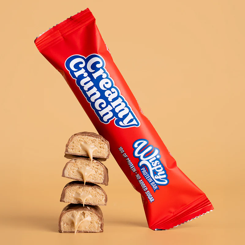 Wispy Protein Bar - Creamy Crunch (55g) - Image 4