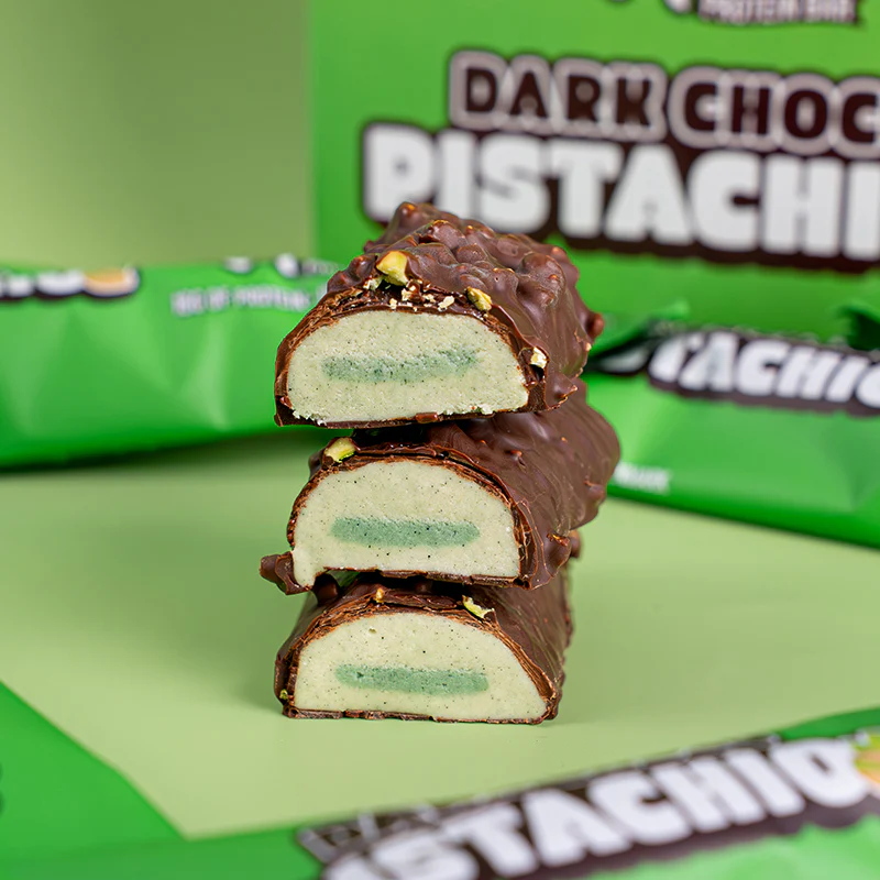 Wispy Protein Bar - Dark Choco Pistachio (10x 55g) - Image 4
