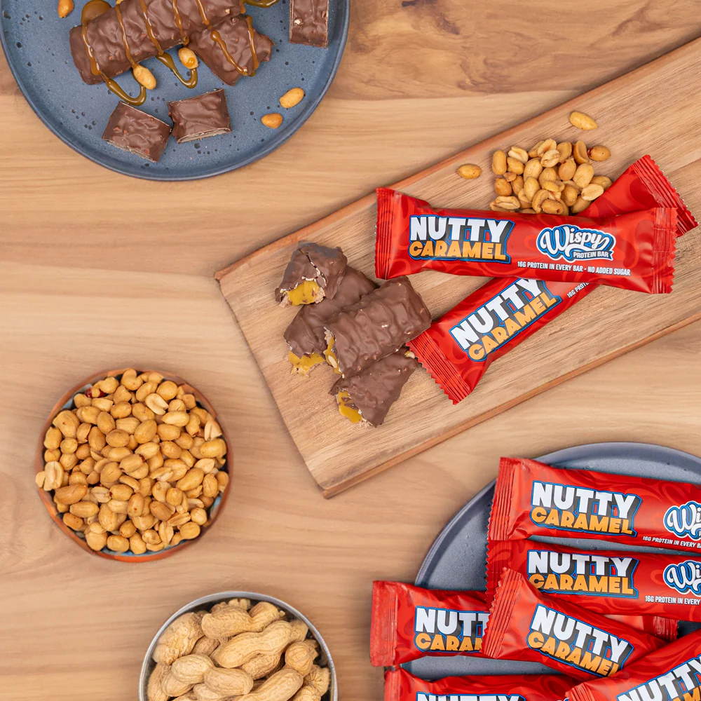Wispy Protein Bar - Nutty Caramel (10x 55g) - Image 4