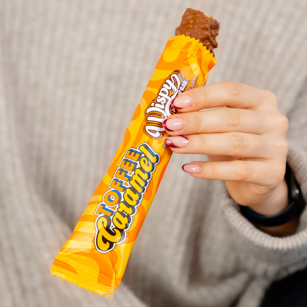 Wispy Protein Bar - Toffee Caramel (10x 55g) - Image 3