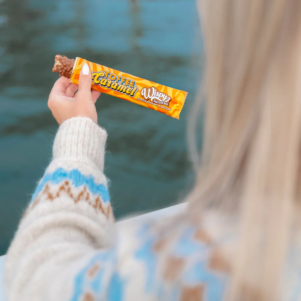 Wispy Protein Bar - Toffee Caramel (55g) - Image 4
