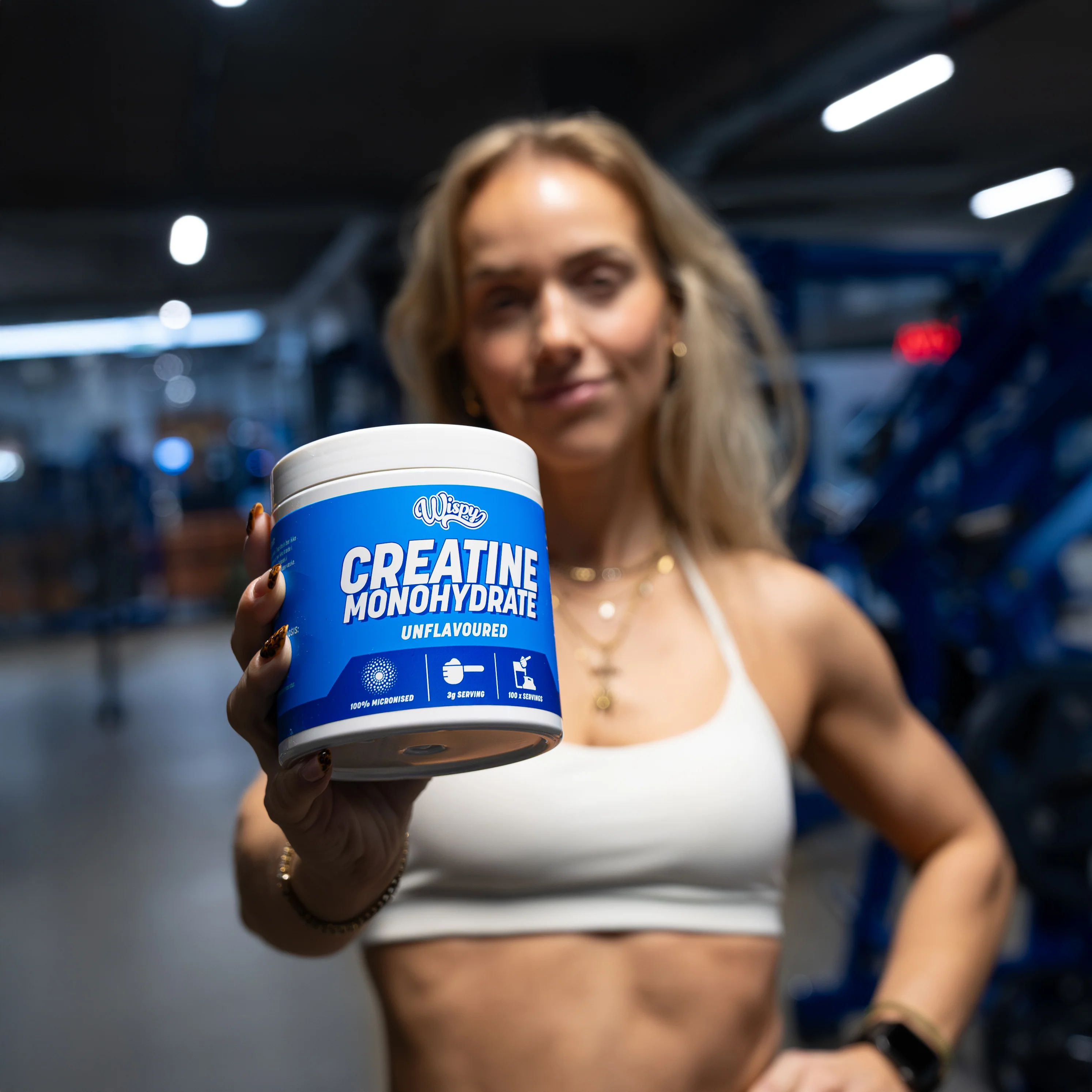 Wispy Creatine Monohydrate - Unflavored (300g) - Image 4