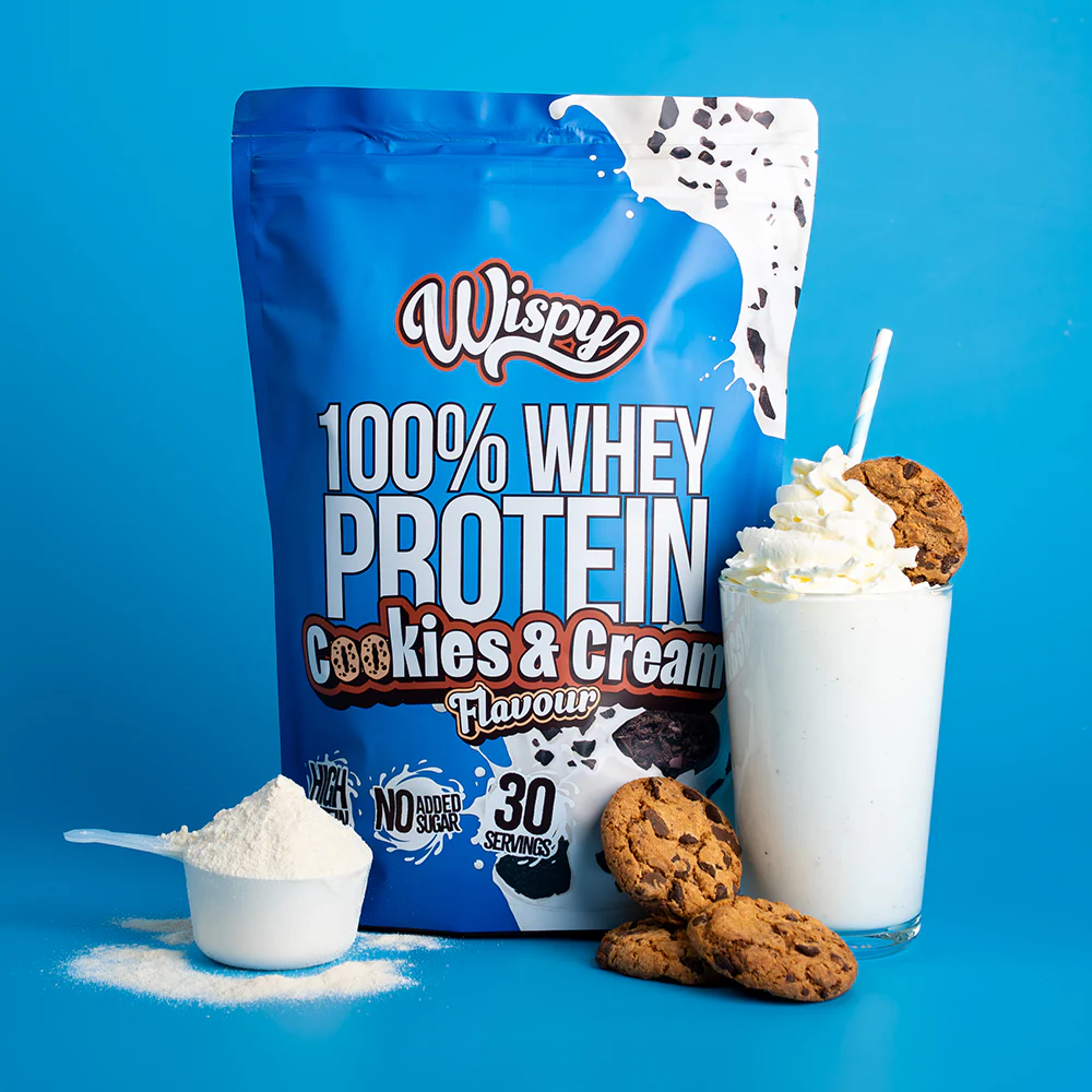 Wispy Whey 100 (1 kg) - Cookies & Cream - Image 5