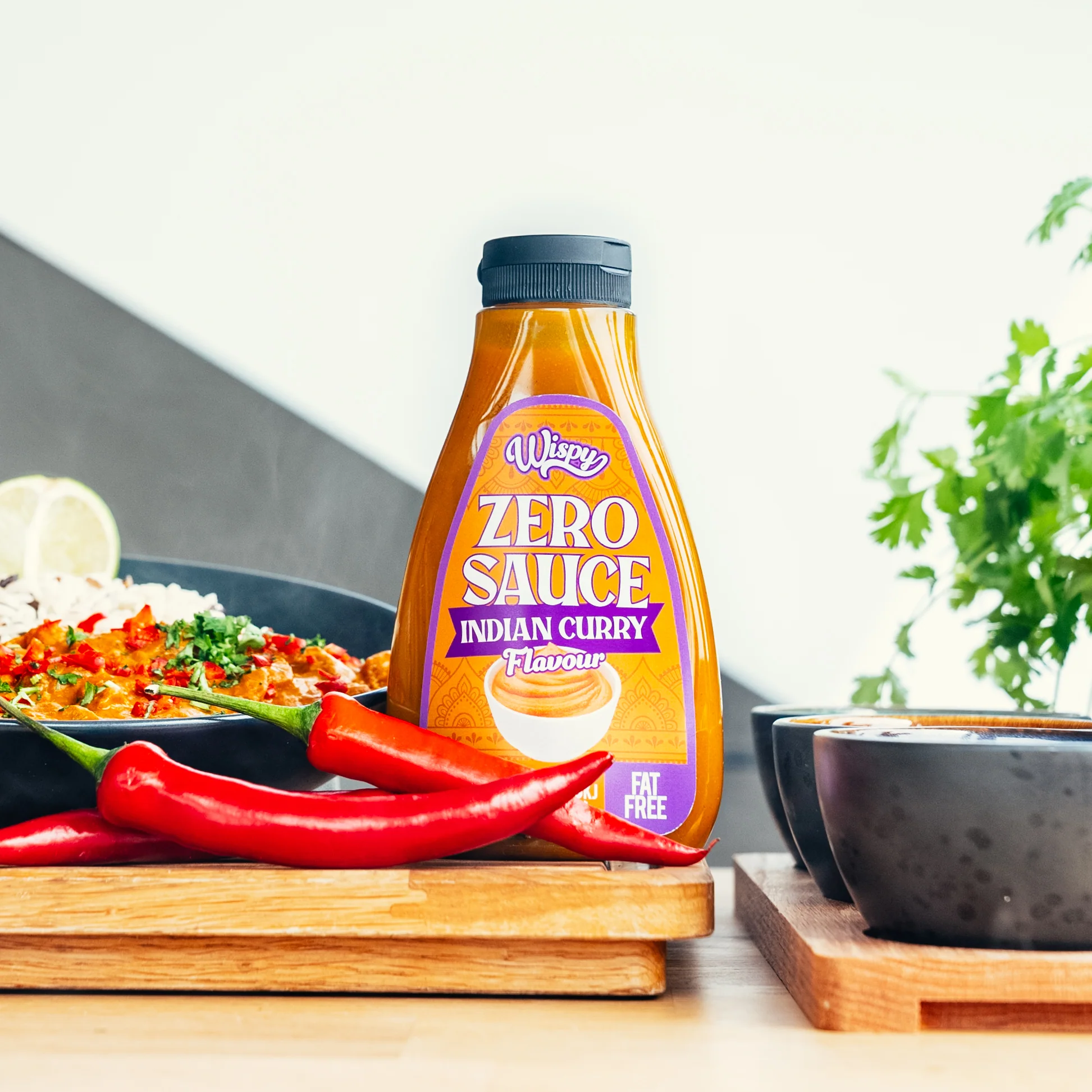 Wispy Zero Sauce - Indian Curry (440g) - Image 2
